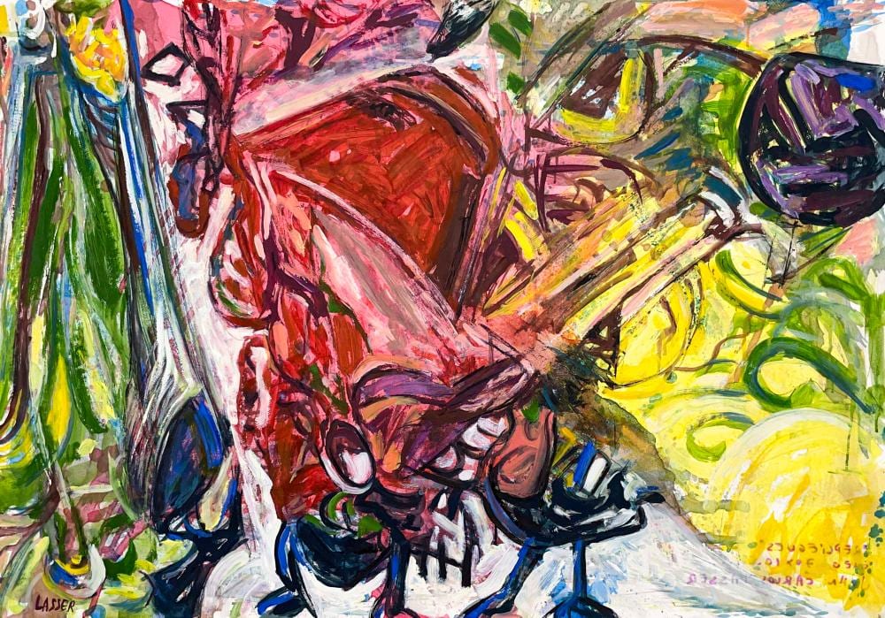 JUAN CARLOS LASSER comparable auction result: juan carlos lasser repliegues
