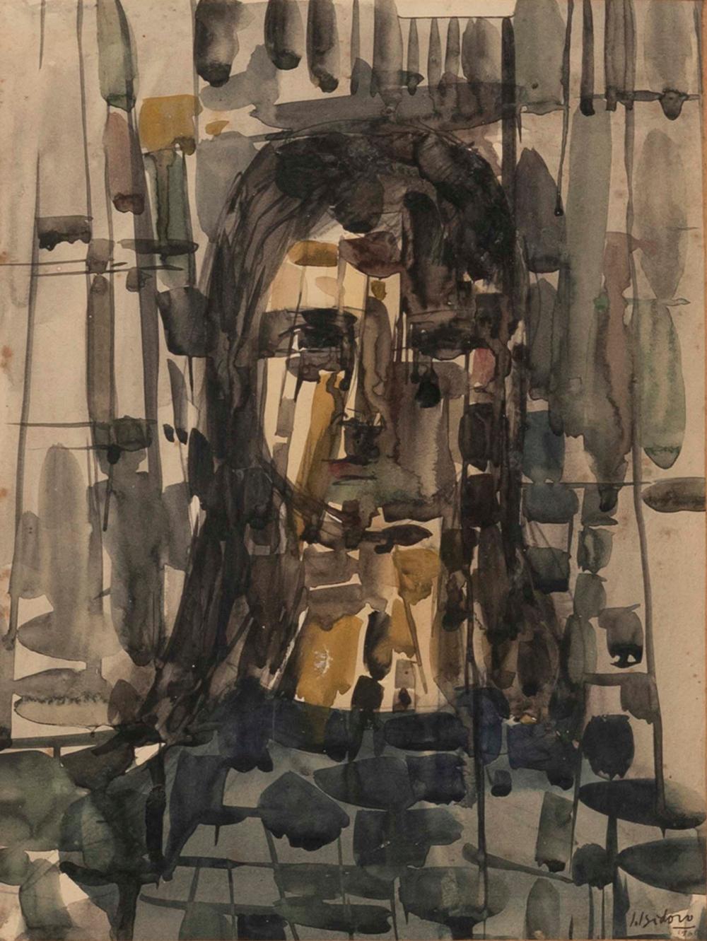 jaime isidoro 1924 2009 figura aguarela sobre papel assinada e datada de 1960 dim aprox 28 x 21 5 cm · Palácio do Correio Velho · 2024-05-20 Jaime Isidoro comparable auction result: jaime isidoro 1924 2009 figura aguarela sobre papel assinada e datada de 1960 dim aprox 28 x 21 5 cm