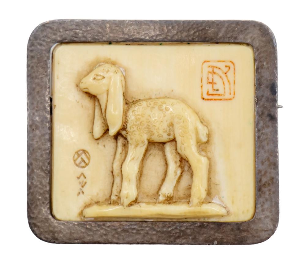 meir gur arie 1891 1951 goat brooch 1943 · Pasarel · 2024-05-30 Meir Gur-Arie comparable auction result: meir gur arie 1891 1951 goat brooch 1943