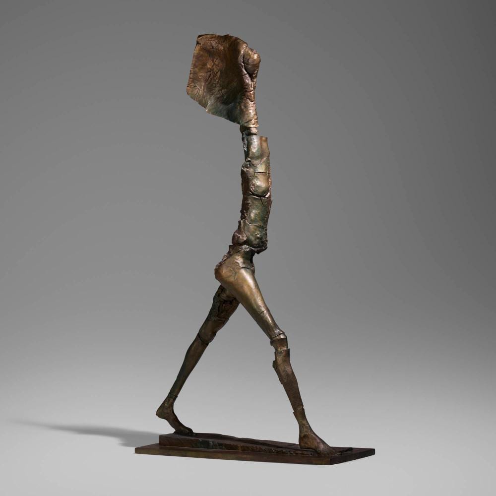 Stephen DeStaebler comparable auction result: stephen de staebler woman walking