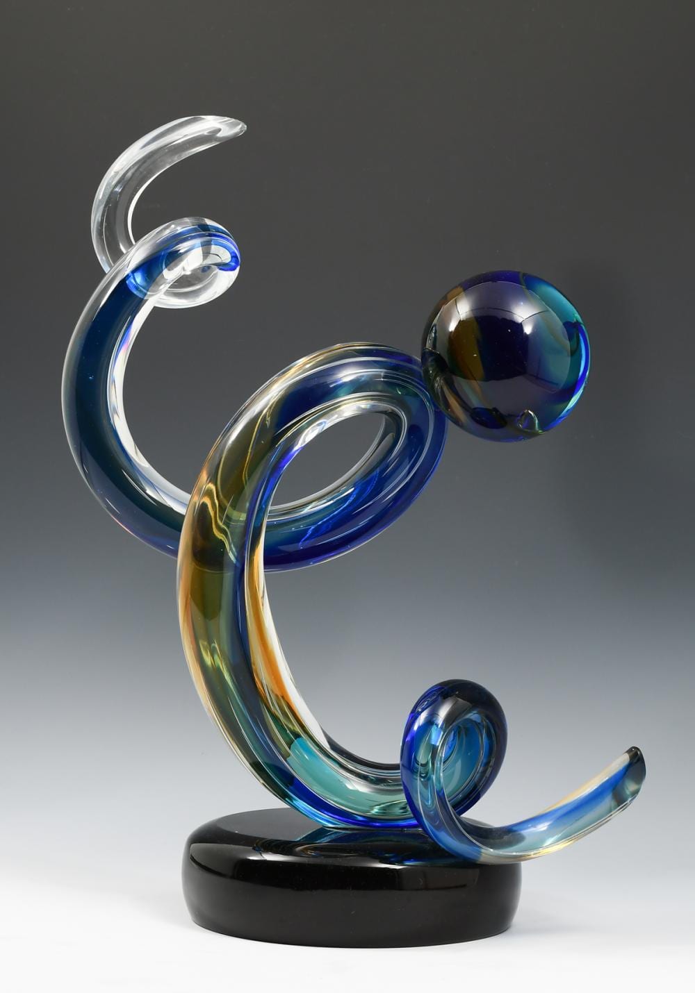 sergio costantini river of love italian glass · Burchard Galleries Inc · 2024-05-19 Sergio Costantini comparable auction result: sergio costantini river of love italian glass