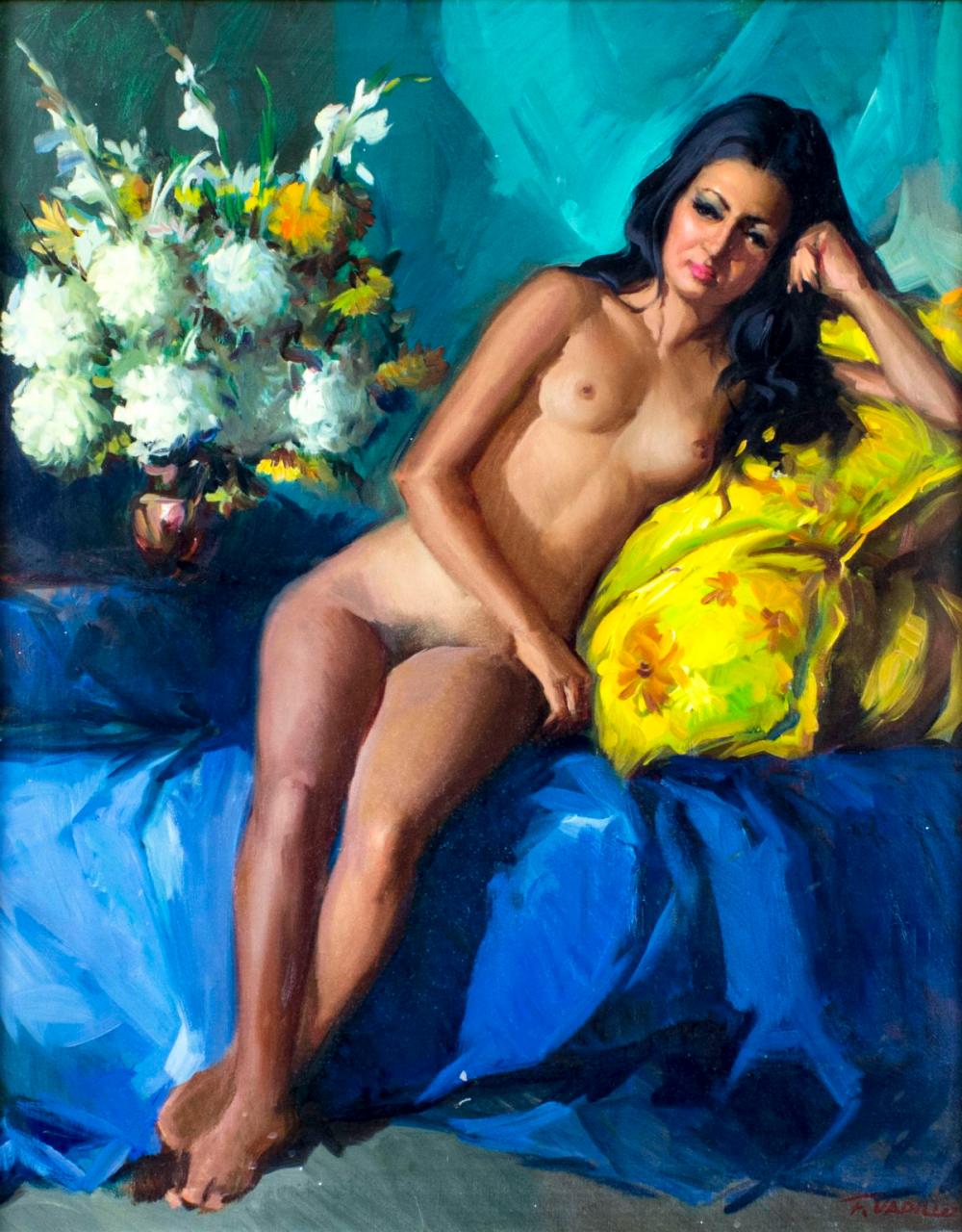 Francisco Vadillo comparable auction result: francisco vadillo venezuela 1933 oil painting