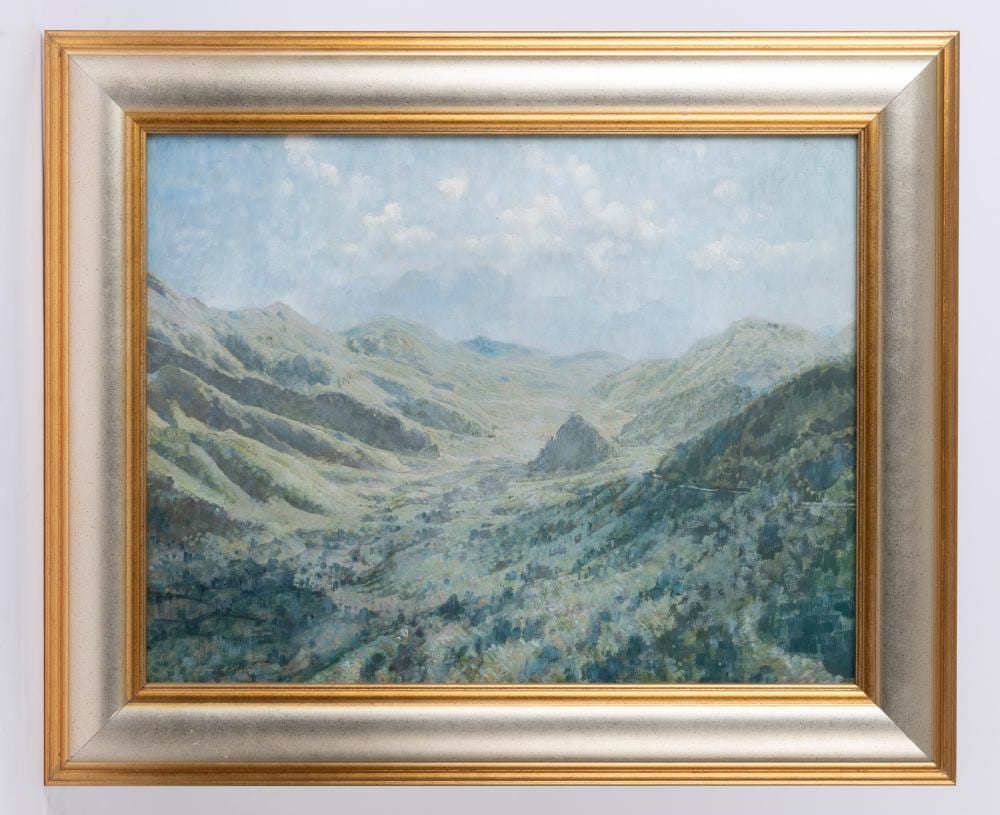 Alfred Cook comparable auction result: alfred cook 1907 1970 untitled new zealand mountain scene landscape oil on board signed lower left alfred h cook 35 x 44cm 48 x 58cm overall