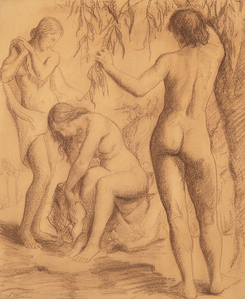 Francisco Iturrino comparable auction result: francisco iturrino las tres gracias