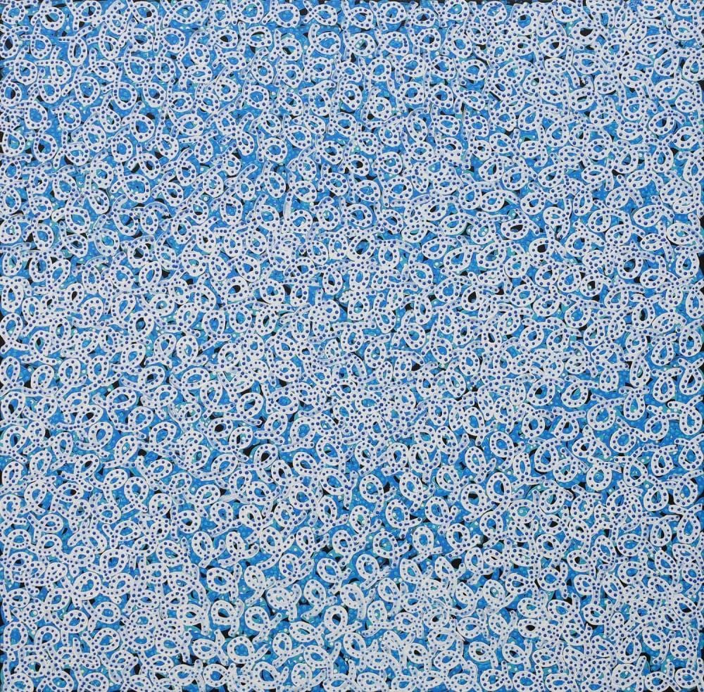 felicity robertson nampitjinpa soakage acrylic on linen painted in 2023 comes with certificate of authenticity artwork is stretched and ready to hang 101cm x 102cm · Ozbid Auctions · 2024-05-19 Felicity Robertson comparable auction result: felicity robertson nampitjinpa soakage acrylic on linen painted in 2023 comes with certificate of authenticity artwork is stretched and ready to hang 101cm x 102cm