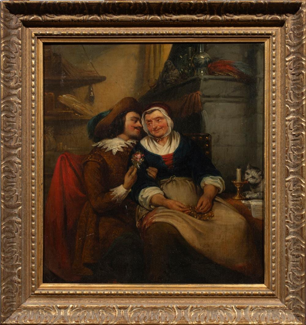 Jan David Col comparable auction result: painting after jan david col