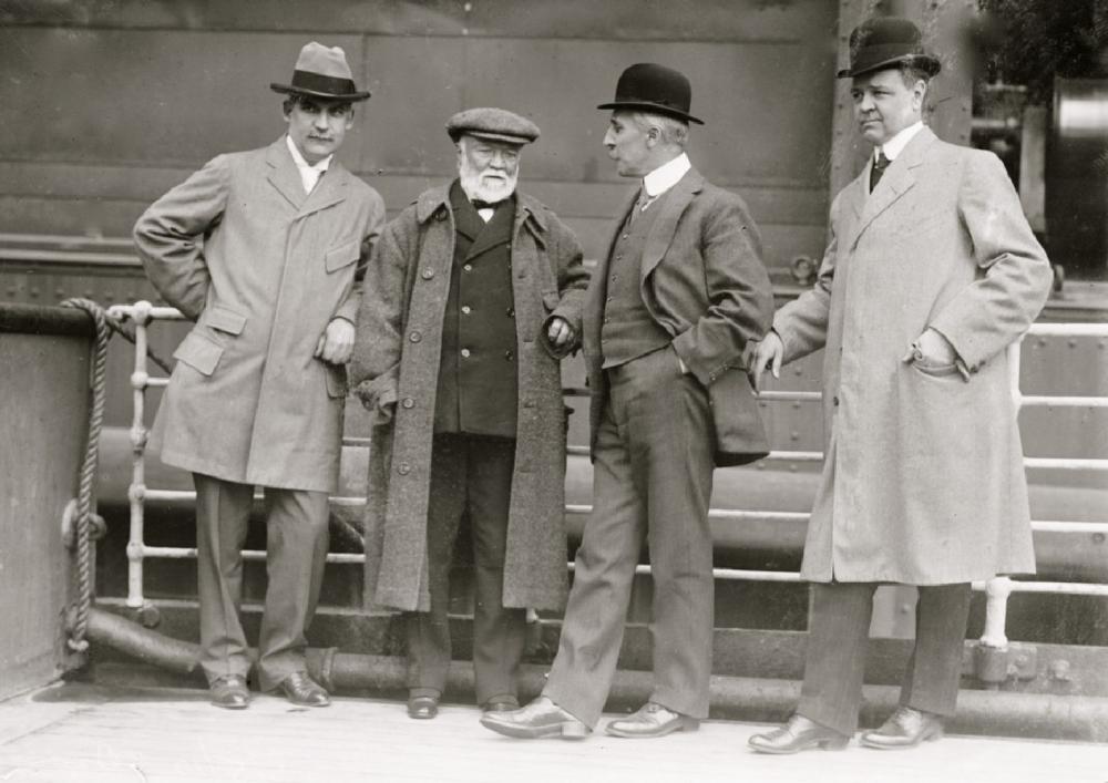 Andrew Carnegie comparable auction result: andrew carnegie with associates print
