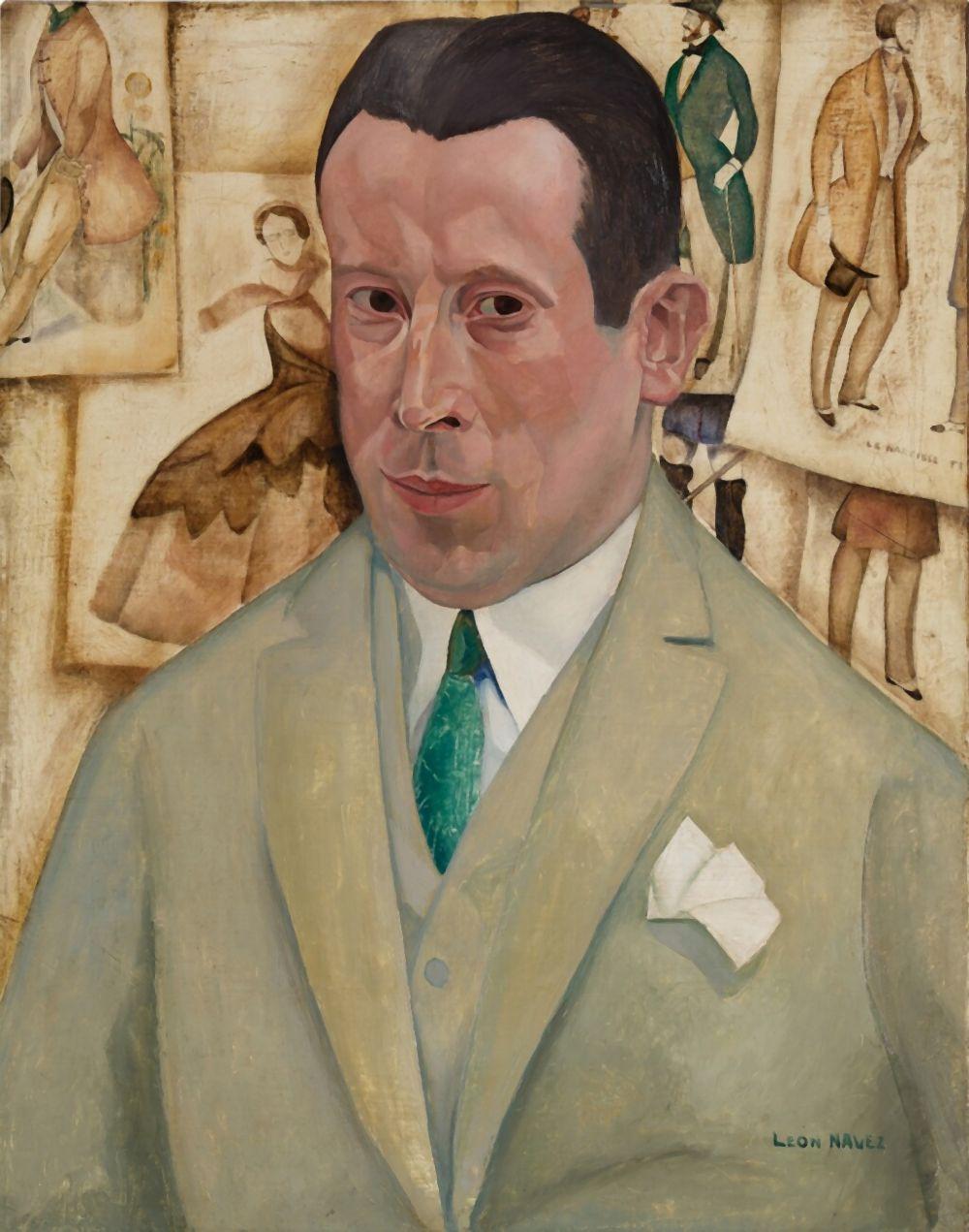 portrait of gustave van geluwe · Sotheby's · 2024-05-22 Léon Navez comparable auction result: portrait of gustave van geluwe