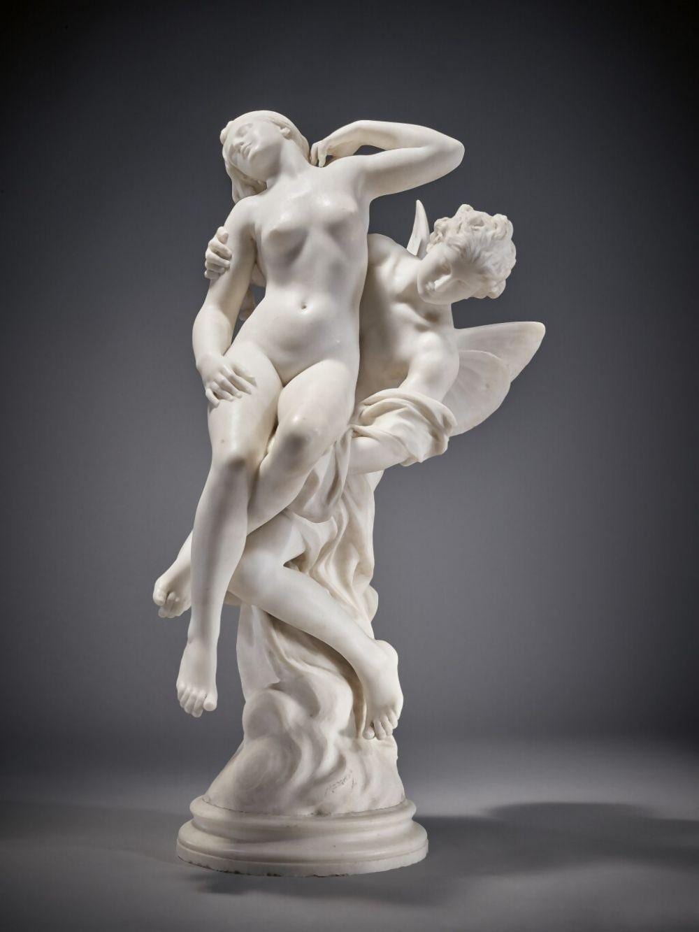 cupid and psyche · Sotheby's · 2024-05-22 Laurent Honoré Marqueste comparable auction result: cupid and psyche