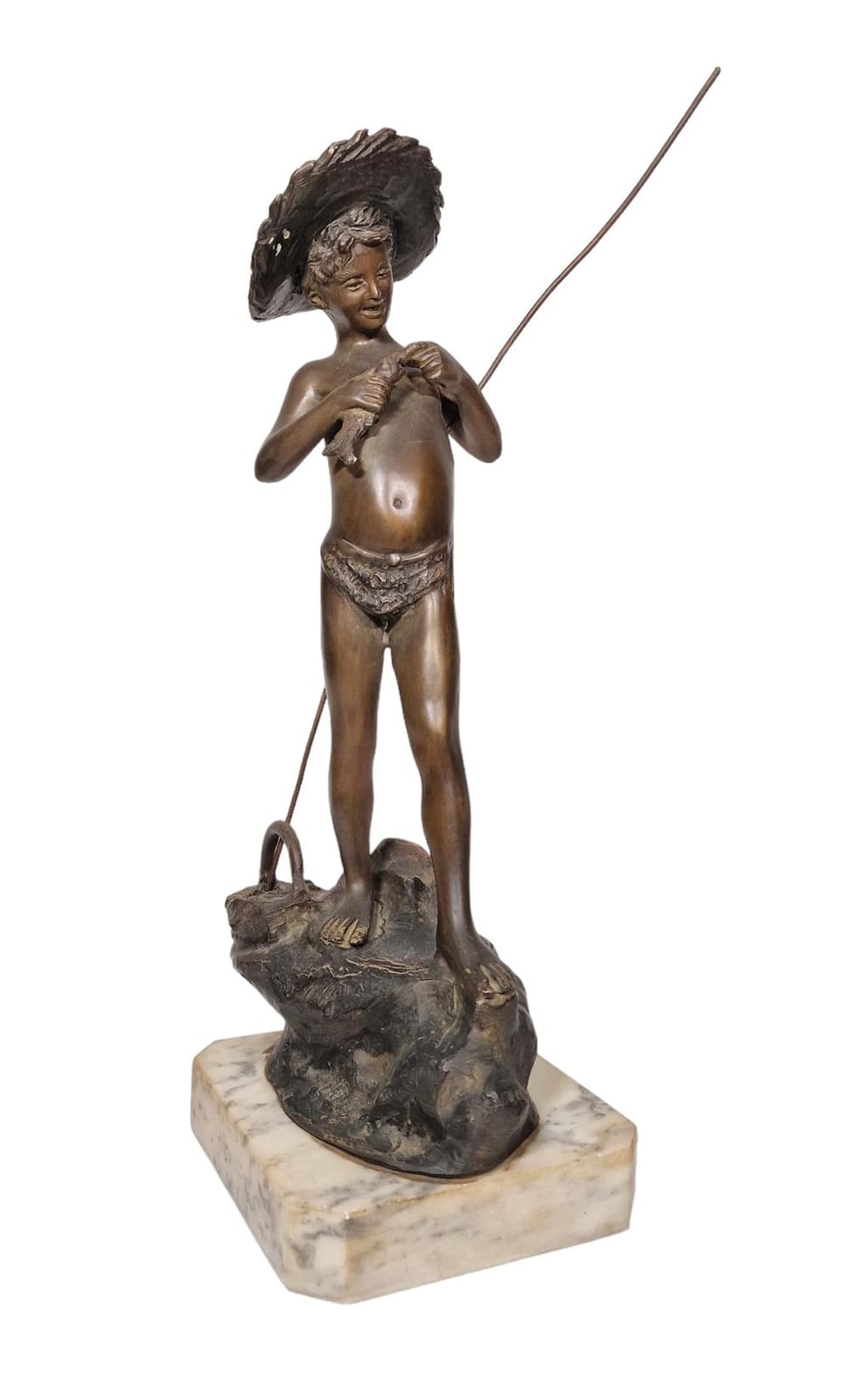 Giovanni Varlese comparable auction result: giovanni varlese act 1888 1922 le jeune p cheur au chapeau