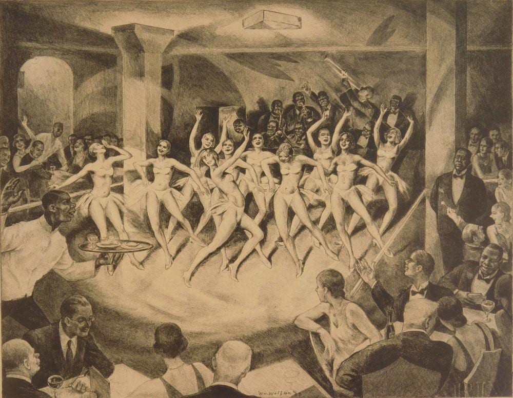 William Wolfson comparable auction result: william wolfson american 1894 1966 lithograph