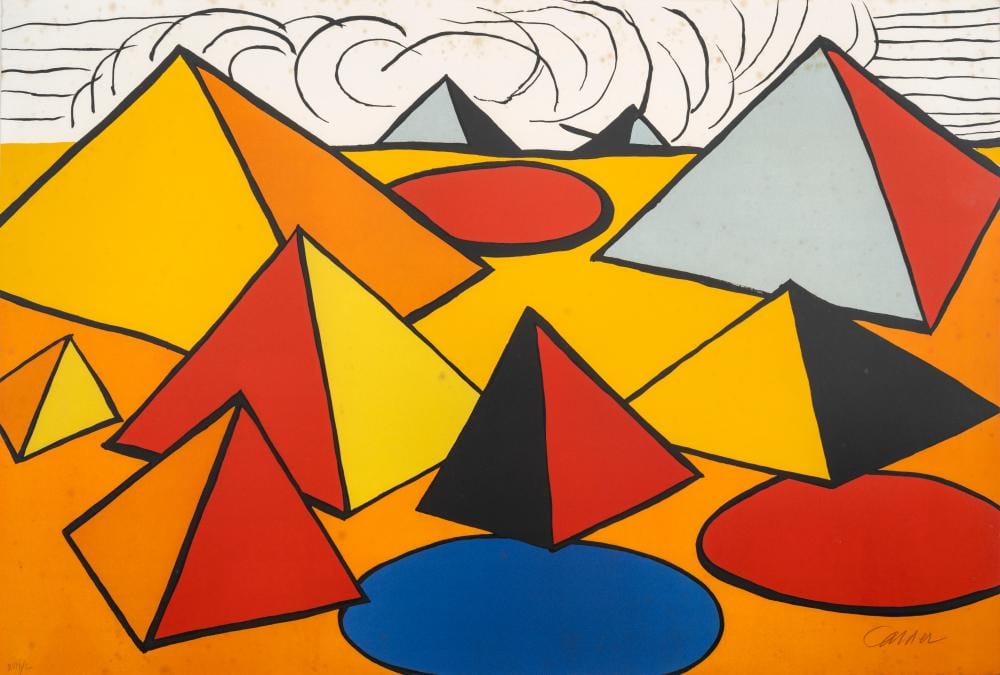 alexander calder piramides · Bogota Auctions · 2024-05-30 Alexander (1898) Calder comparable auction result: alexander calder piramides
