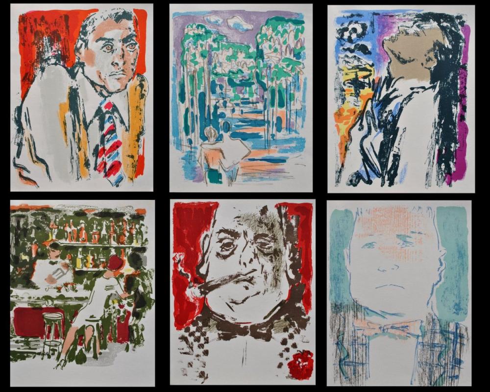 Alexander Garbell comparable auction result: alexandre garbell portraits et sc nes de vie