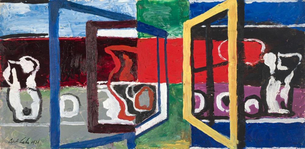 Curt Lahs comparable auction result: curt lahs fensterblick 1931