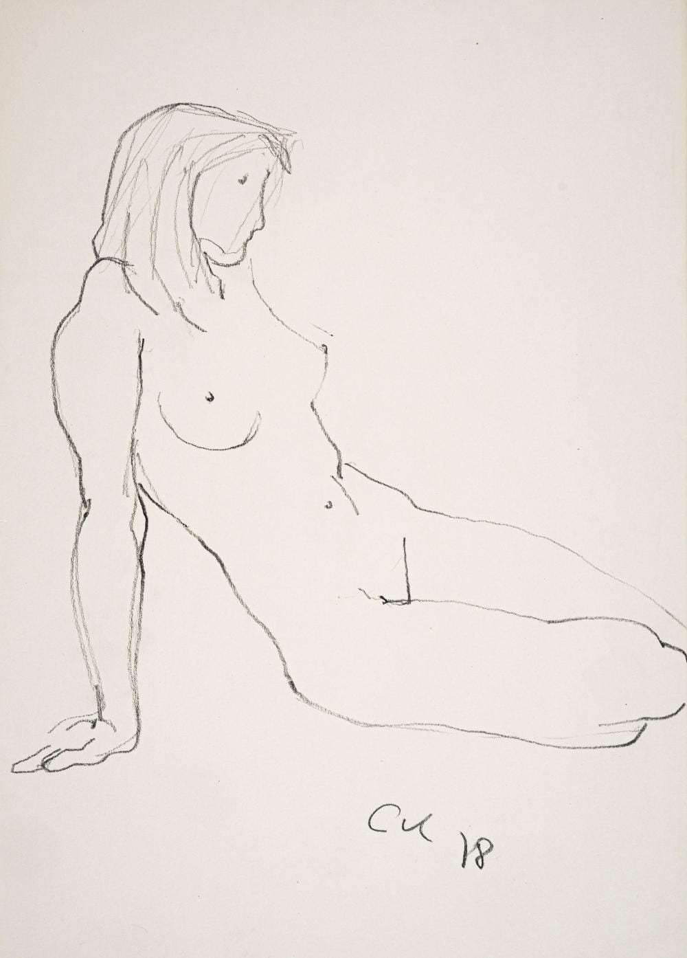 Gottfried Kohl comparable auction result: gottfried kohl sechs weibliche akte 1970 s