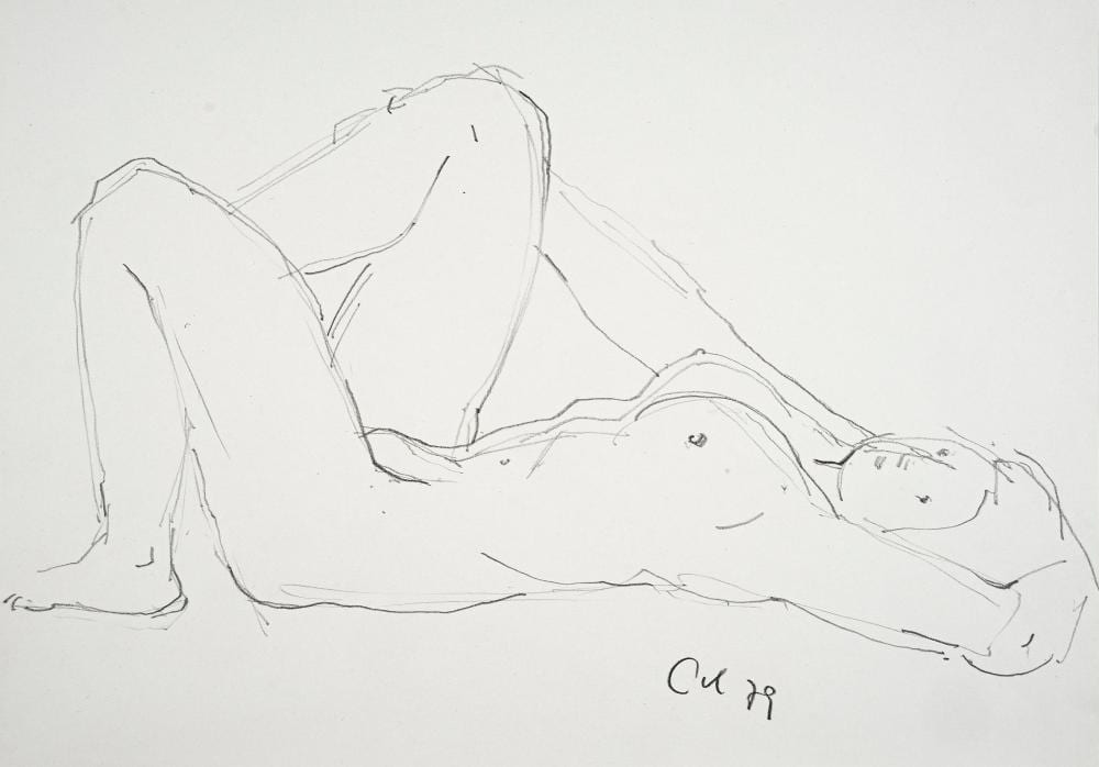Gottfried Kohl comparable auction result: gottfried kohl sechs weibliche akte 1971 1978