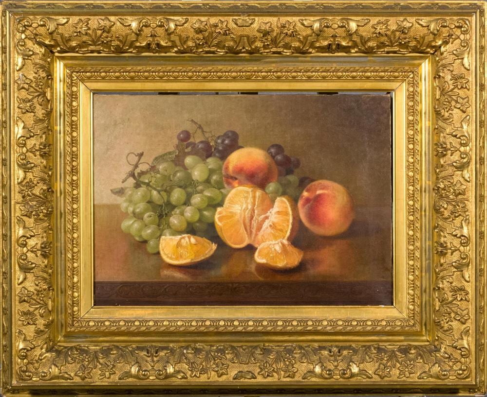Robert Spear Dunning comparable auction result: robert spear dunning oil still life with orange