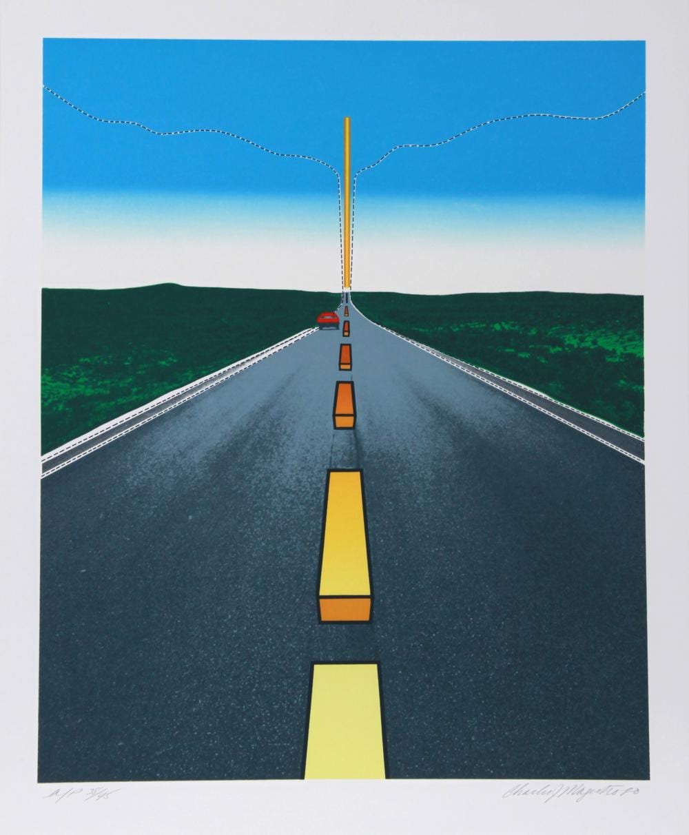 Charles Magistro comparable auction result: charles magistro great american landscape i screenprint
