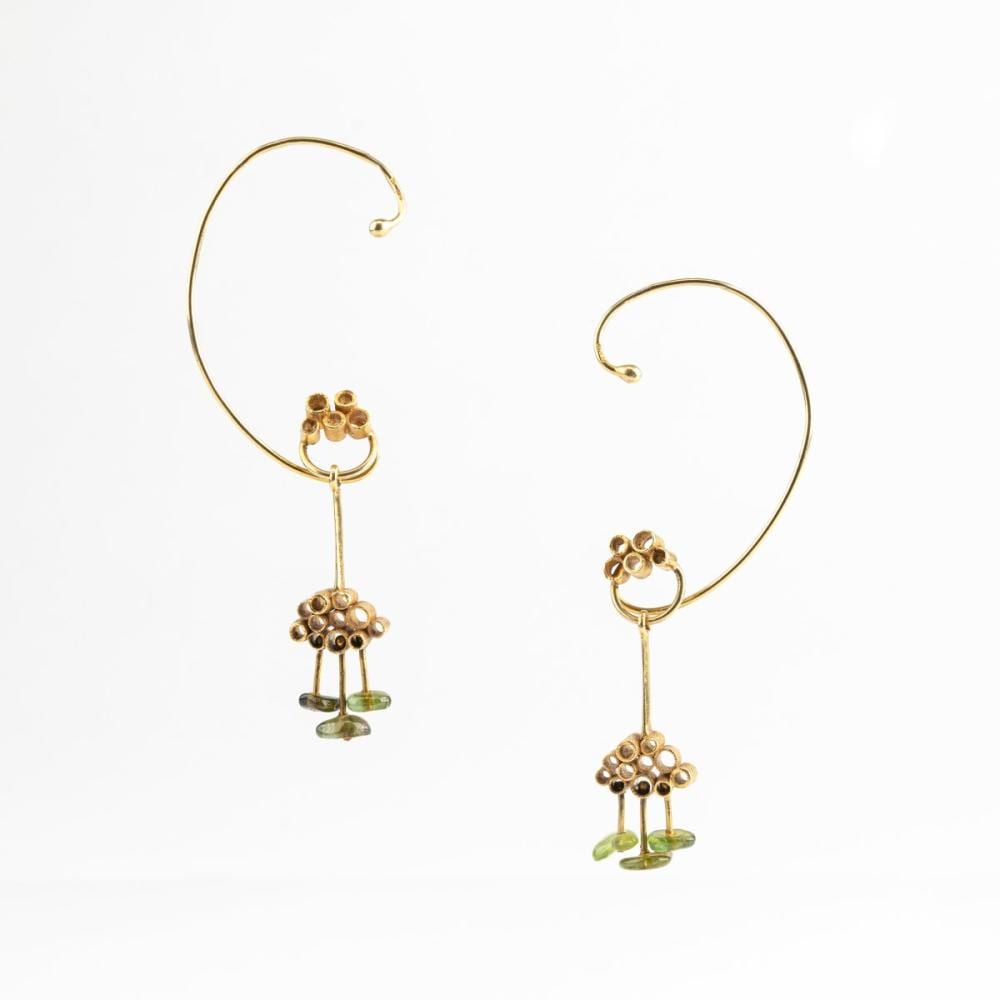 Franco Cannilla comparable auction result: franco cannilla 1911 1985 ear hoops c 1958