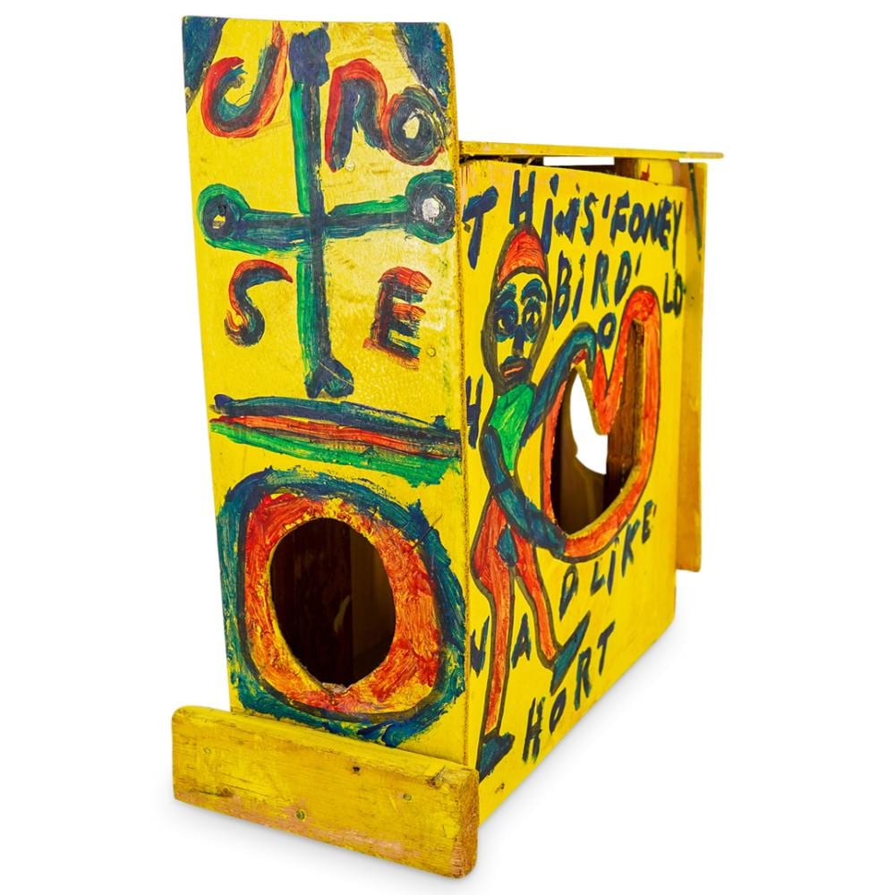 willie jinks american 1921 2012 birdhouse · Akiba Galleries · 2024-06-06 Willie Jinks comparable auction result: willie jinks american 1921 2012 birdhouse