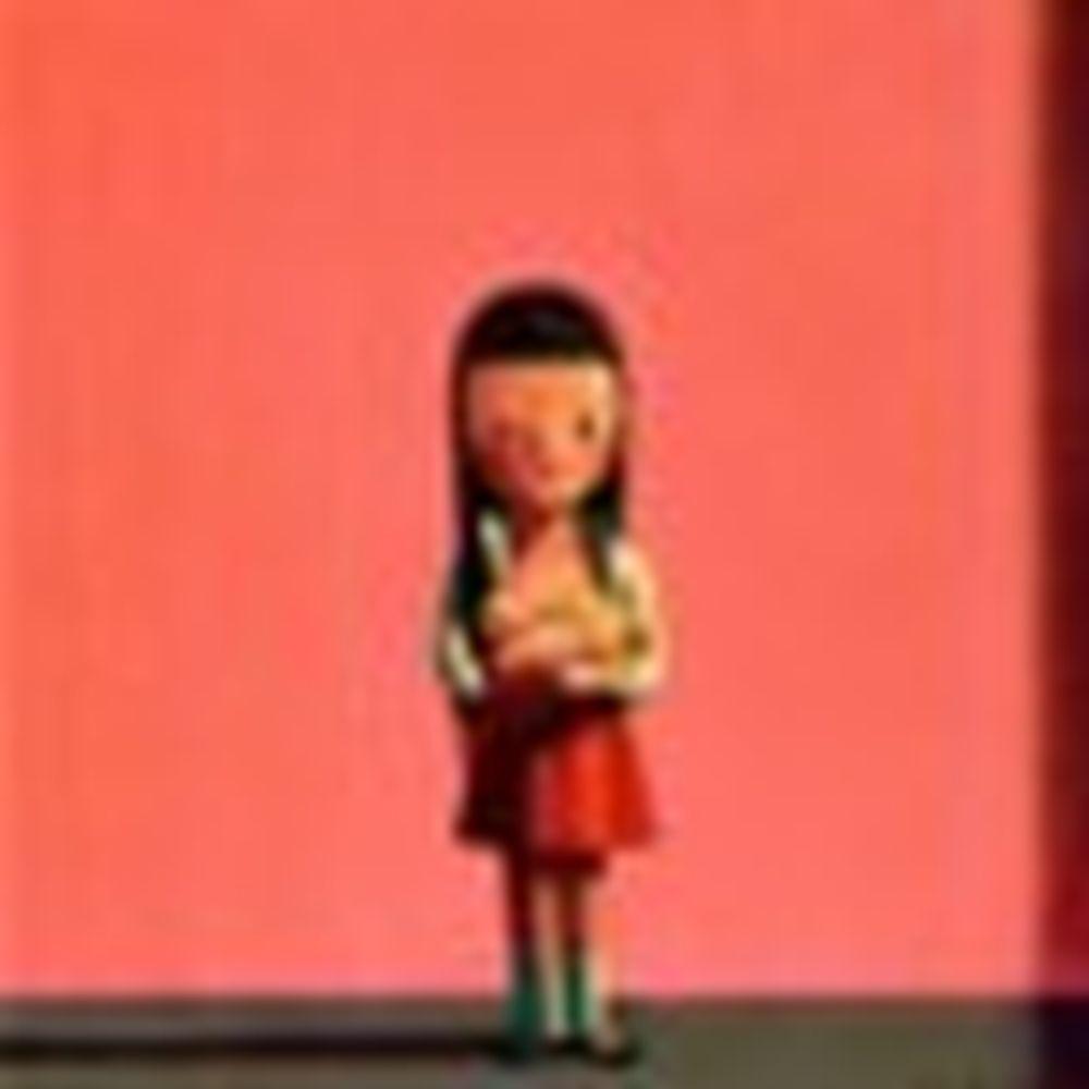 Liu Ye (B. 1964) Xiao Fang and Piggy acrylic on canvas 60 x 60 cm. (23 5⁄8 comparable sale