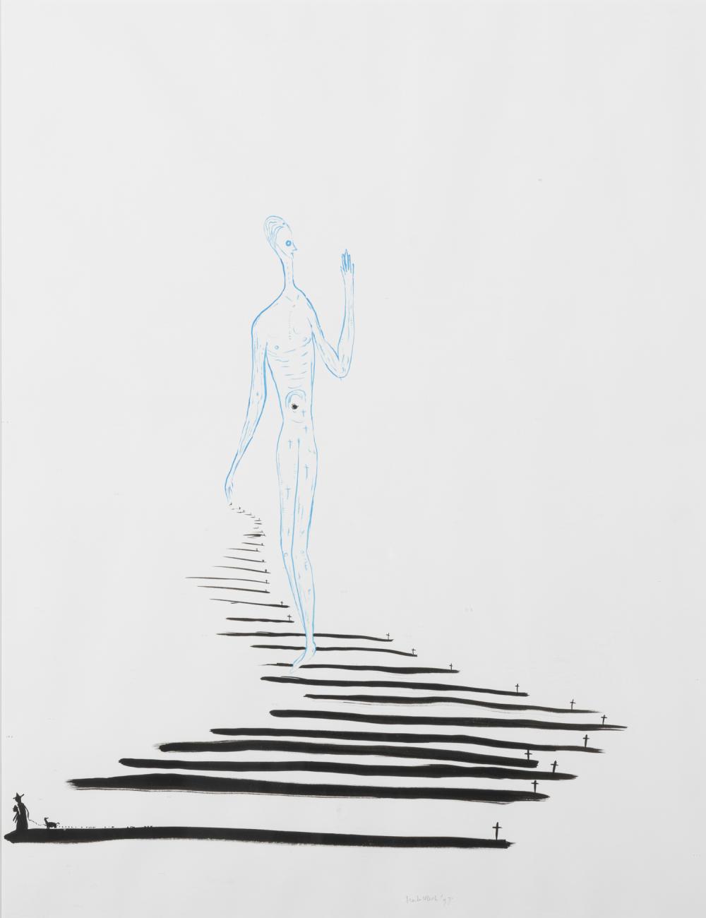 Henk Visch comparable auction result: henk visch dutch 1950 untitled 1997