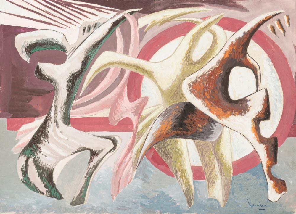 Willem Wander Kersten comparable auction result: wim kersten dutch 1908 1974 untitled