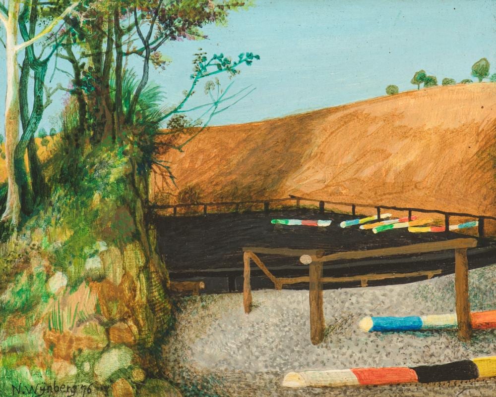 Nicolaas Wijnberg comparable auction result: nicolaas wijnberg dutch 1918 2006 de kleine manege the small man ge 1976