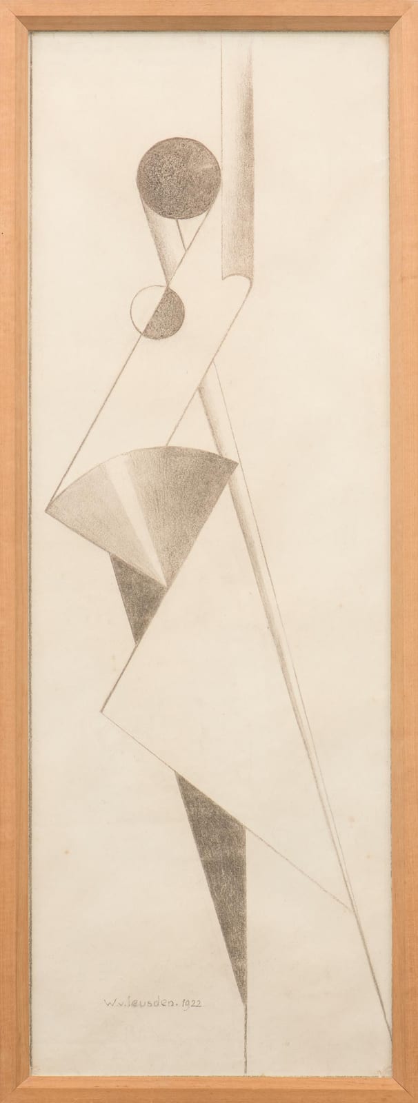 Willem van Leusden comparable auction result: willem van leusden dutch 1886 1974 study of a dancer 1922
