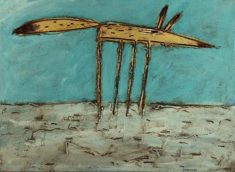 antoni camarasa benseny santalinya lleida 1957 fox mixed media on wood signed in the lower margin provenance ignacio lassaletta gallery barcelona · Setdart Auction House · 2024-06-13 Antoni Camarasa comparable auction result: antoni camarasa benseny santalinya lleida 1957 fox mixed media on wood signed in the lower margin provenance ignacio lassaletta gallery barcelona