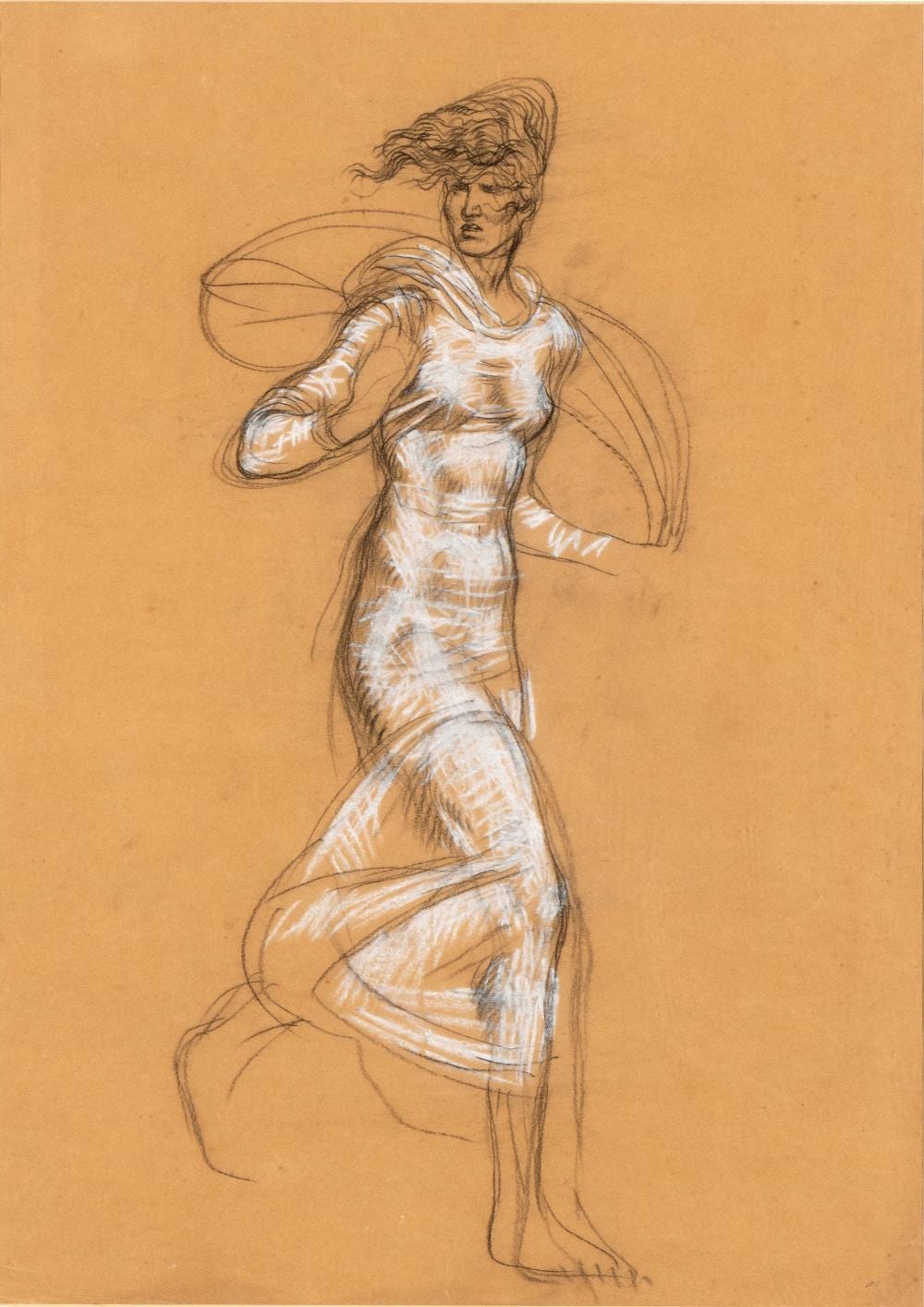 Romano Dazzi comparable auction result: romano dazzi roma 1905 1976 running girl