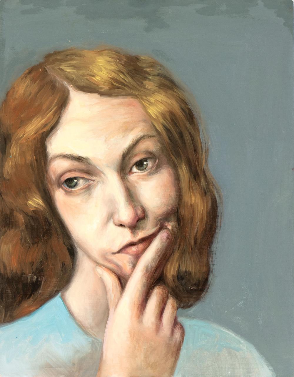 Paola Gandolfi comparable auction result: paola gandolfi roma 1949 testa matta n 2