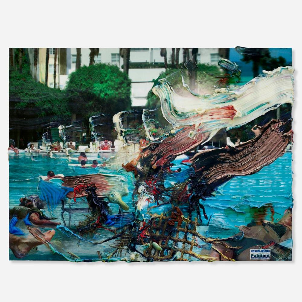 Fabian Marcaccio comparable auction result: fabian marcaccio casual miami paintant