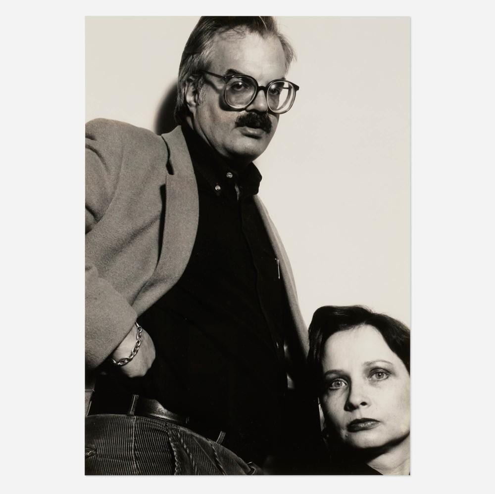 john coplans portrait of tom garver and natasha nicholson in the bowery studio nyc · Wright · 2024-05-30 John Coplans comparable auction result: john coplans portrait of tom garver and natasha nicholson in the bowery studio nyc