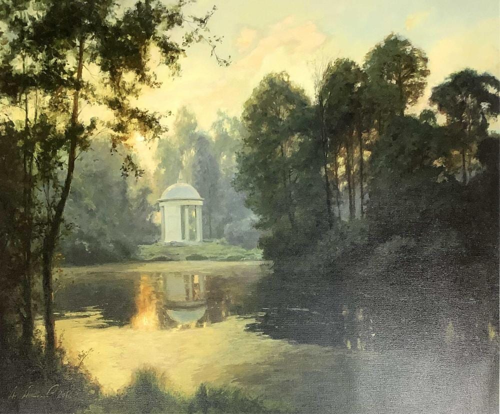 Alexander Akopov comparable auction result: alexander akopov signed numbered giclee on canvas