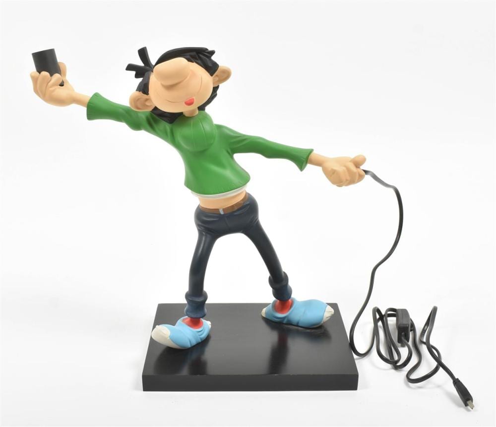 franquin a gaston leblon delienne figurine gaston lampe · Zwiggelaar Auctions · 2024-06-18 Jules Joseph Etienne Colmia comparable auction result: franquin a gaston leblon delienne figurine gaston lampe