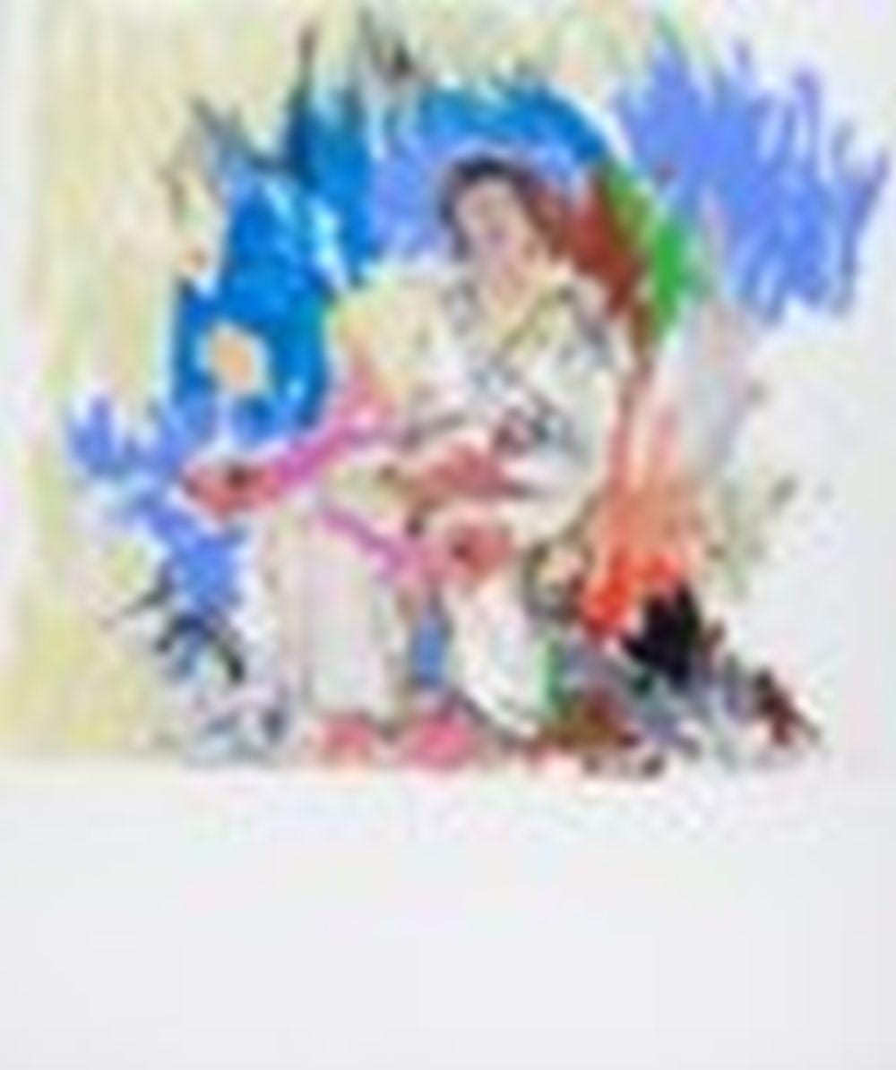 Georg Baselitz (B. 1938) Hirte (Remix) oil on canvas 300 x 250 cm. (118 1⁄8 comparable sale