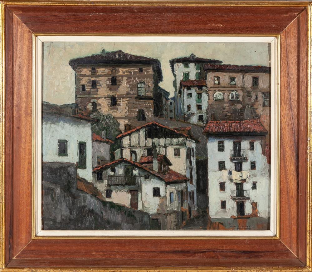 pierre labrouche bayonne france 1876 1956 view of bermeo · Greco Subastas · 2024-05-29 Pierre Labrouche comparable auction result: pierre labrouche bayonne france 1876 1956 view of bermeo