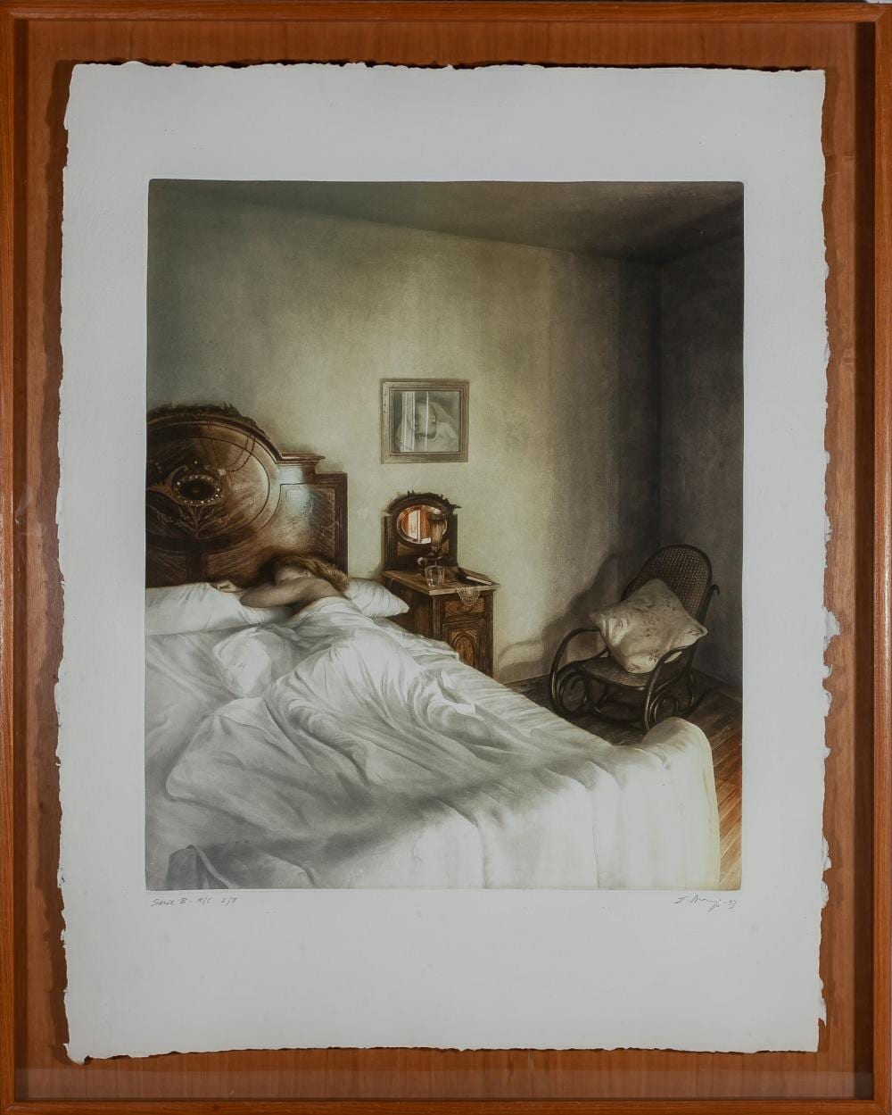 Eduardo Naranjo comparable auction result: eduardo naranjo badajoz 1944 marta asleep