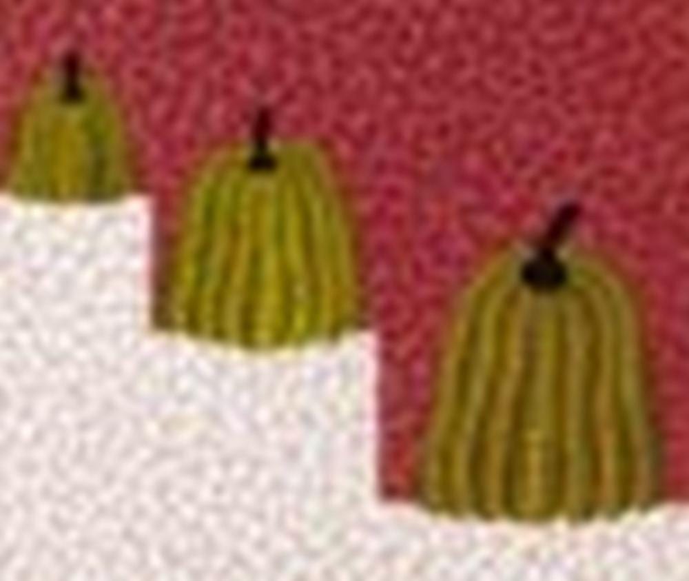 Yayoi Kusama (B. 1929) Pumpkin acrylic on canvas 38.1 x 44.9 cm. (15 x 17 7 comparable sale