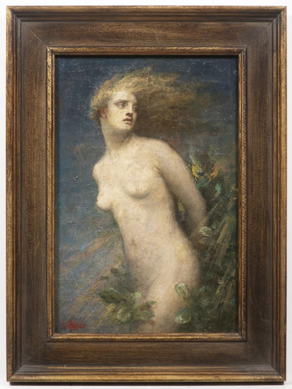 Lucien Lévy-Dhurmer comparable auction result: lucien l vy dhurmer 1865 1953 daphne in the storm before the transformation