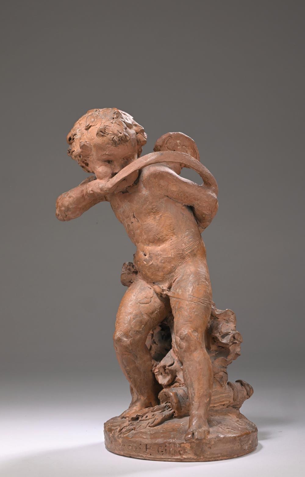 benoit rougelet 1834 1894 l amour bandant son arc statuette en terre cuite · Crait-Muller · 2024-06-07 Benoit Rougelet comparable auction result: benoit rougelet 1834 1894 l amour bandant son arc statuette en terre cuite
