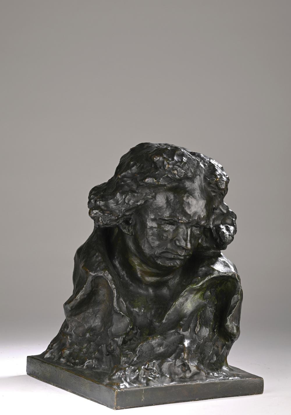 Naoum Aronson comparable auction result: naoum aronson 1872 1943 buste du compositeur ludwig von beethoven circa 1095