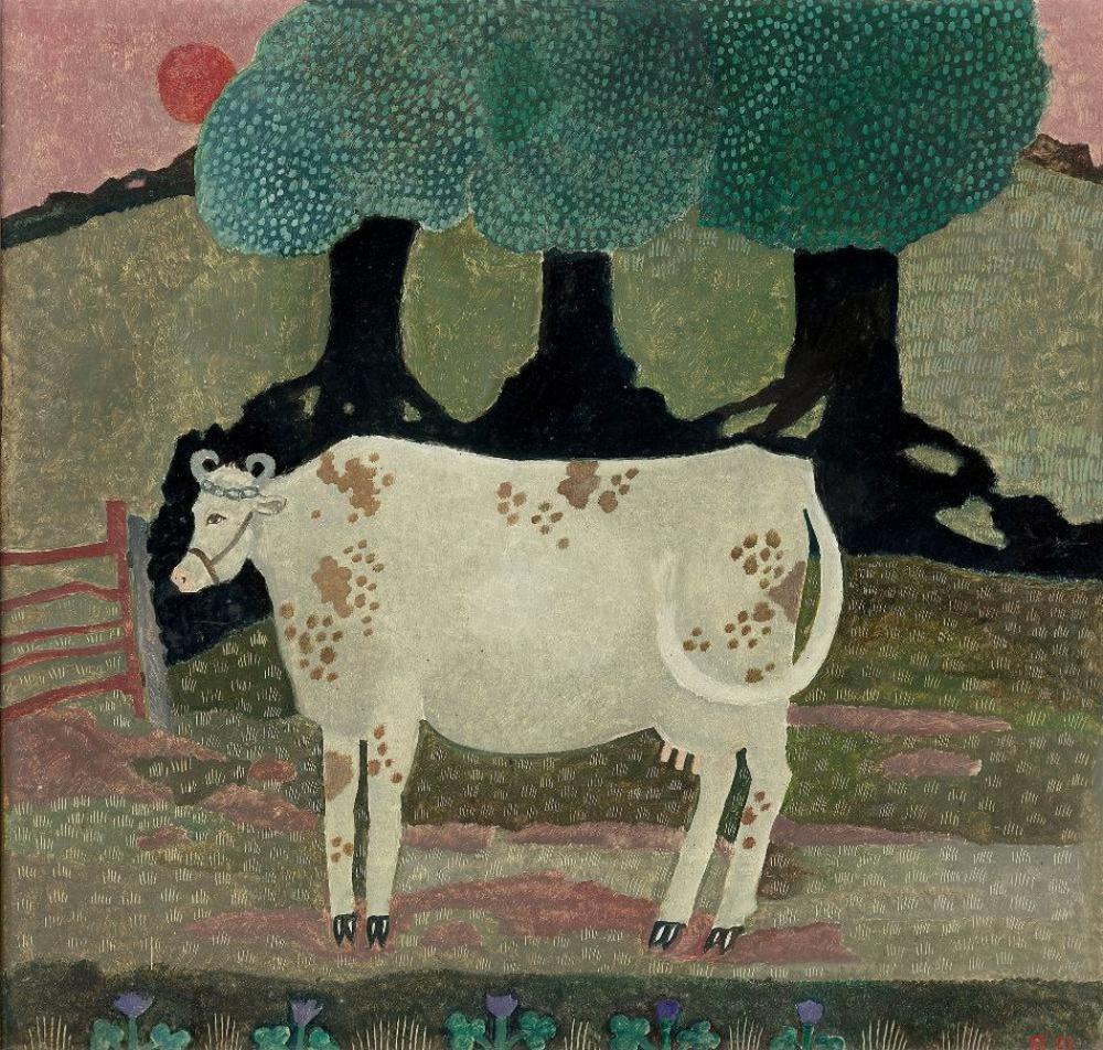 Joanna Carrington comparable auction result: joanna carrington reg pepper cow in field