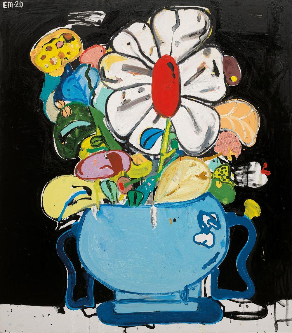 艾迪．馬丁內斯eddie Martinez (American, b. 1977) comparable sale