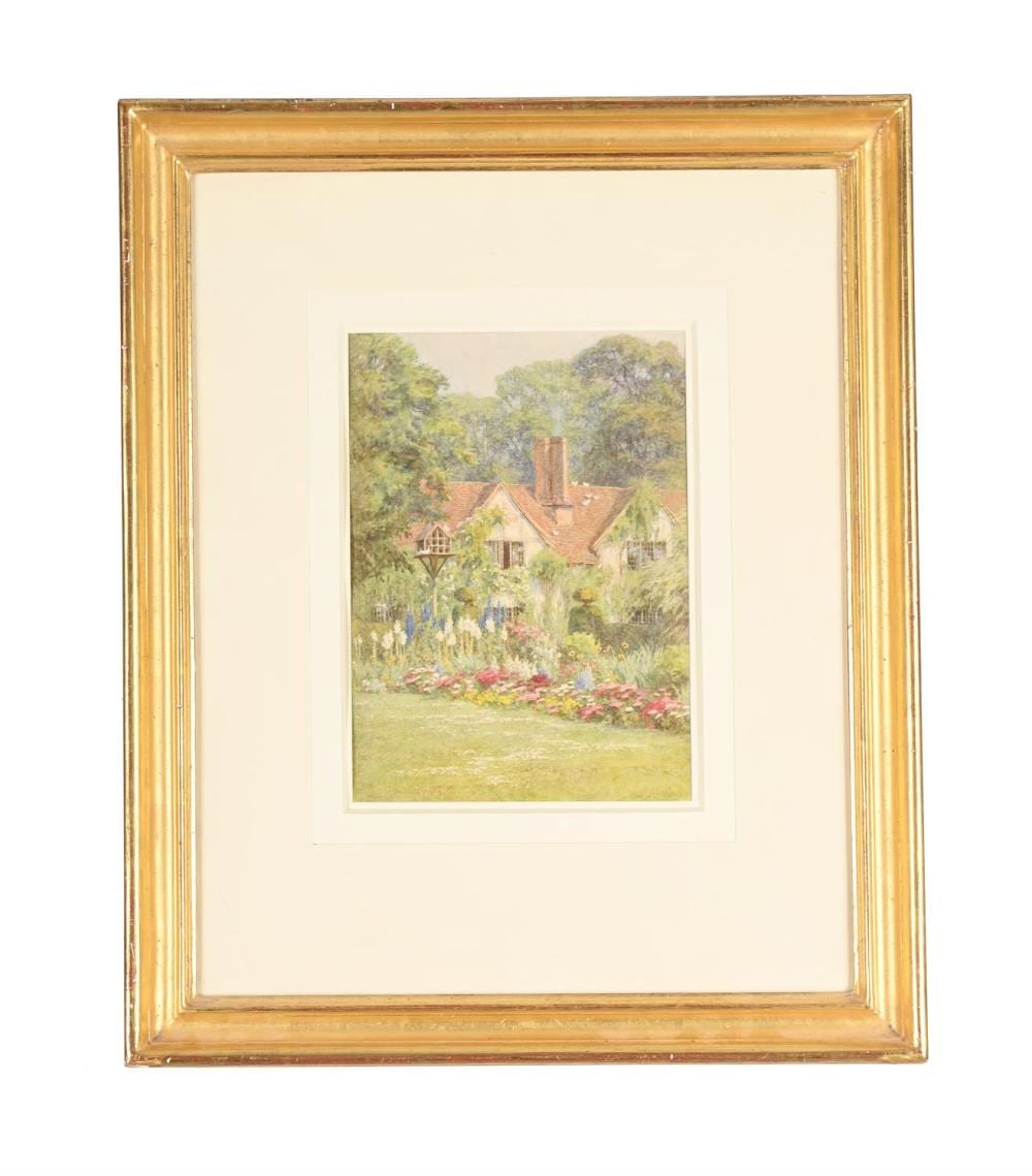Helen Allingham comparable auction result: helen allingham british 1848 1926 sprintime garden with house beyond