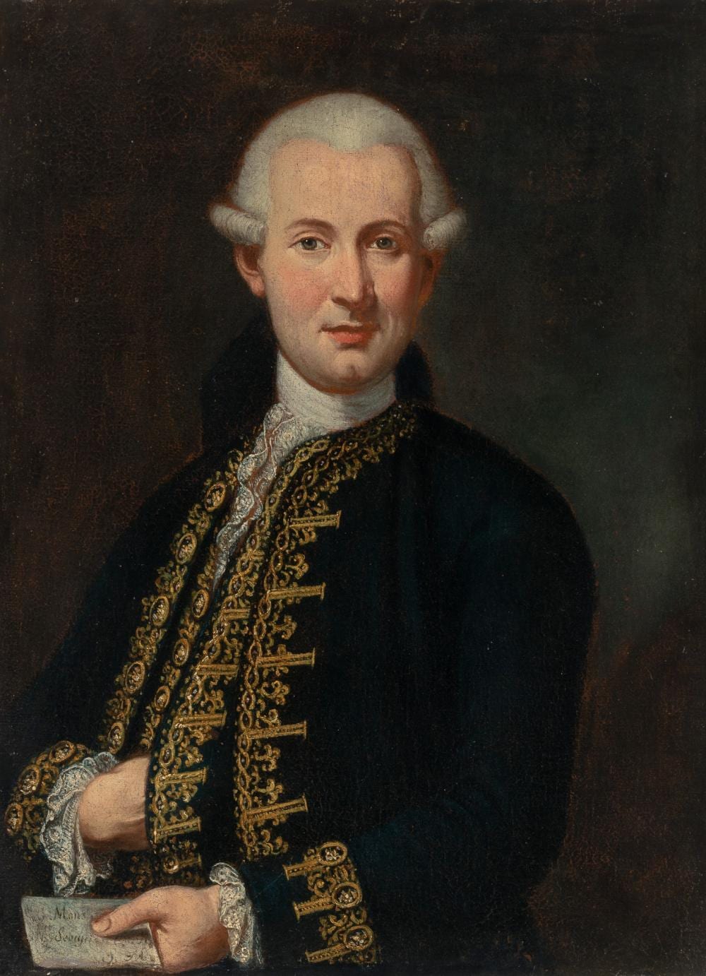 Alessandro Longhi comparable auction result: attributed to alessandro longhi