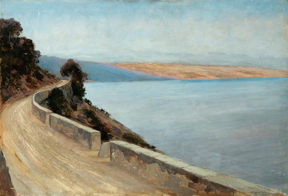 José Moreno Carbonero comparable auction result: jos moreno carbonero malaga 1860 madrid 1942 coast oil on canvas it presents scratches on the pictorial surface signed in the lower right corner