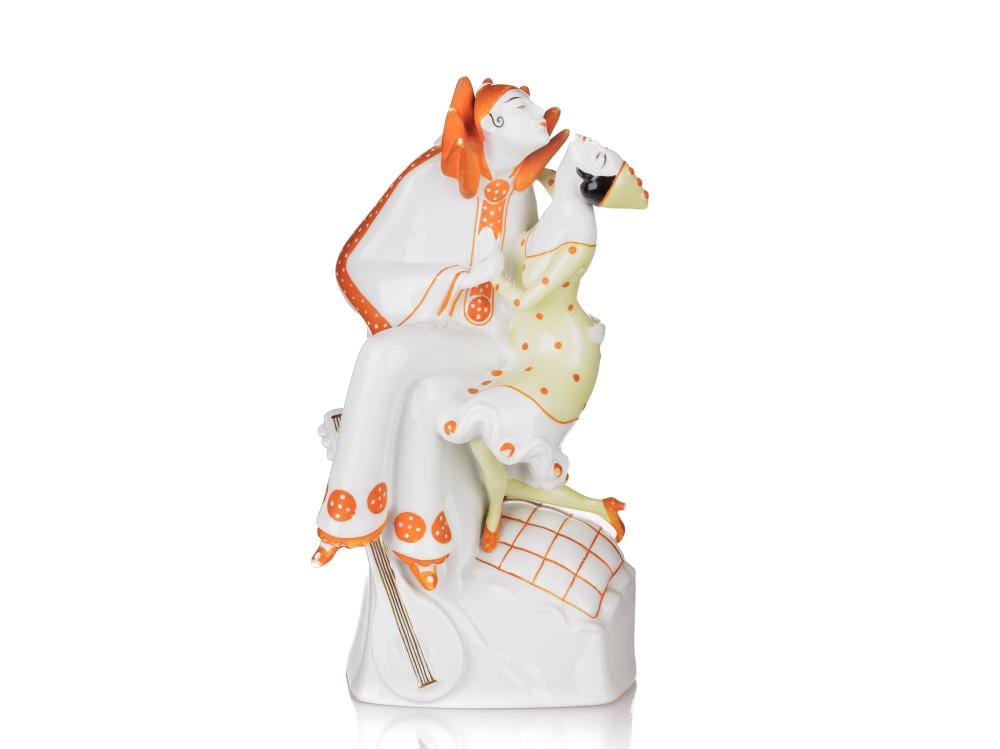 ernst wenck 1865 1929 harlequin and columbine figurine group fraureuth · Pari Auktionen · 2024-06-08 Ernst Wenck comparable auction result: ernst wenck 1865 1929 harlequin and columbine figurine group fraureuth