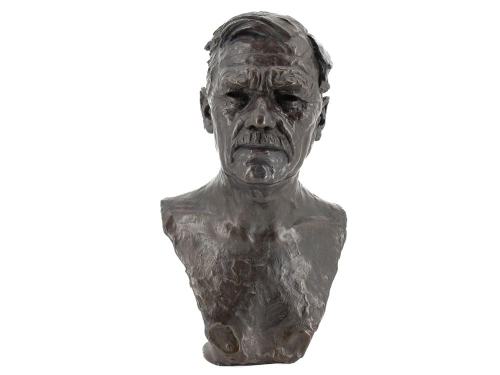 Gustinus Ambrosi comparable auction result: gustinus ambrosi 1893 1975 bronze sculpture by heinrich eduard gruner dated 1926